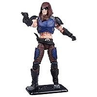 G.I. Joe Classified Series Zartan Action Figure Collectible Premium Toy with Multiple Accessories 6-Inch-Scale with Classic Package Art