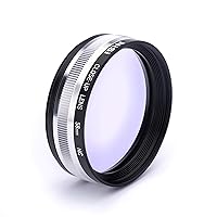 58mm NC Close-Up Lens Kit | Close-Up Macro Lens Filter | 58mm Thread, 5 Diopters, Nano Coating, Protective Case, 49mm and 52mm Adapter Rings | Close-Up Macro Photography