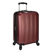 Elite Luggage Expandable Hardside Spinner Luggage, Burgundy, Carry-on 21-Inch
