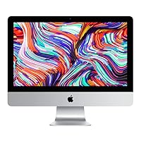 Early 2019 Apple iMac 4K Display with 3.6GHz Core i3 (21-inch, 16GB RAM, 1TB HDD) - Silver (Renewed)