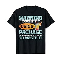 I Bought The Drink Package Funny Cruise Ship Drink Package T-Shirt