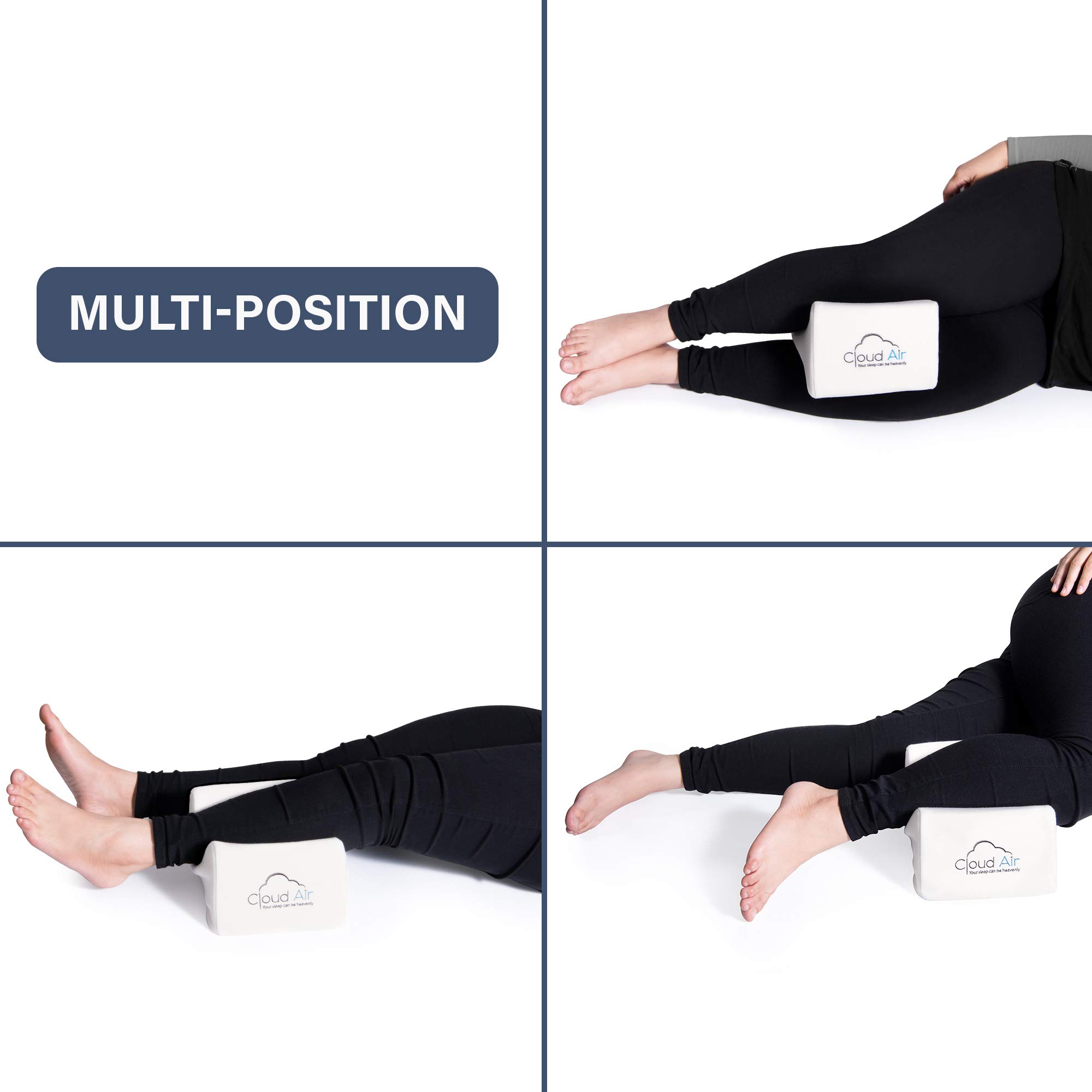 Vaunn Medical Alternating Pressure Mattress and Knee Leg Pillow Bundle