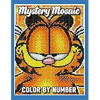 Mystery Mosaics Color by Number: New Easy Large Print Mystery Mosaic Coloring Book for Adults, Seniors and Beginners | Gift Ideas for Man and Women.