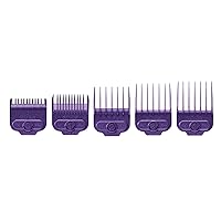 Andis 66345 Nano-Silver Magnetic Attachment 5 Combs with Long-Lasting Performance - Sizes 6