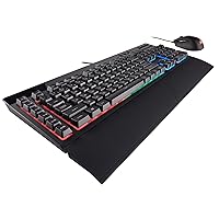 Corsair Gaming K55 + HARPOON RGB Gaming Keyboard and Mouse Combo (Renewed)