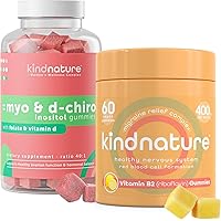 Kind Nature Myo-Inositol & Vitamin B2 Wellness Bundle - Hormonal Balance, Migraine Relief & Energy Support Gummies
