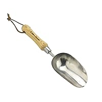 Bosmere R456KS Kent & Stowe Classic Stainless Steel Hand Scoop, Silver