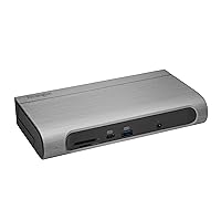 Kensington SD5600T 14-in-1 Thunderbolt 3 Dock USB-C - Compatible with Thunderbolt 4, Mac and Windows, 96W Charging, Dual 4K@60Hz, 40Gbps Transfer Speeds, HDMI 2.0 and DisplayPort, Ethernet (K34009US)