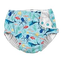 i Play. by green sprouts Snap Reusable Swim Diaper | No Other Diaper Necessary, UPF 50+ Protection