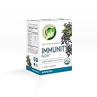 Lifestyle Awareness Organic Immunity Now Tea with Fortifying Elderberry, Caffeine Free, 20 Count (pack of 6)