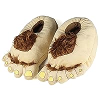 Seven Times Six The Hobbit An Unexpected Journey Adult Plush Furry Feet Slippers