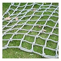 Cargo Climbing Net Outdoor Treehouse Nylon Truck Trailer Nets Playground Heavy Duty Swings Net Safety Net Cargo Net Child Playground Climbing Netting (Color : 6mm-10cm, Size : 2X2m/6.6X6.6ft)