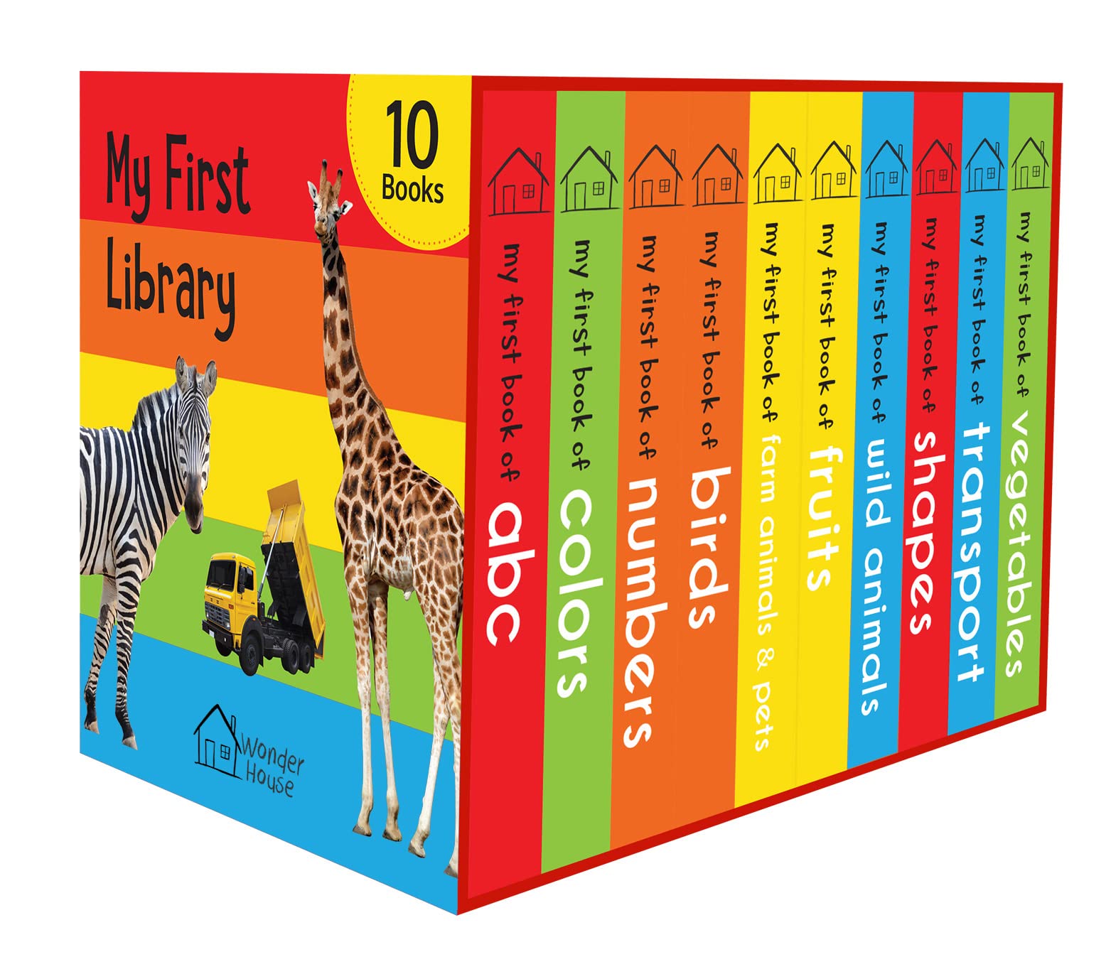 Mua My First Library : Boxset Of 10 Board Books For Kids Trên Amazon Mỹ  Chính Hãng 2023 | Fado