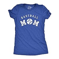 Crazy Dog Womens Funny Mom T Shirts Novelty Sports and Sarcastic Motherhood Tees for Amazing Moms