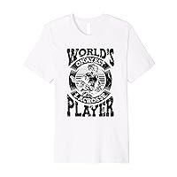 World's Okayest Lacrose Player Lax Legend Fan Mom Lacrosse Premium T-Shirt