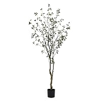 Nearly Natural 8ft. Minimalist Citrus Artificial Tree