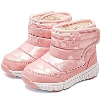 Toddler Snow Boots for Girls Boys Cold Weather Outdoor Warm Waterproof Winter Boots (Toddler/Little Kids)
