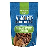 Roasted Almonds - Hand Crafted Cinnamon Glazed Roasted Almonds, Gluten-Free, Non-GMO, Candied Almonds, Gourmet Almond Snack -Almonds Cinnamon Roasted, (2 Pound, Pack of 1)