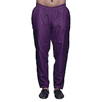 Atasi Men Solid Dupion Pajama Ethnic Wear Adjustable Elastic Pants