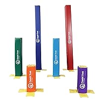 Tumbl Trak Fun Stick - Versatile Gymnastics, Cheer, and Dance Foam Obstacle - Colors May Vary