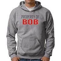 Personalized Property of Bold Text Add Any Name Hoodie