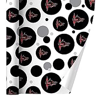 GRAPHICS & MORE Texas Tech University Secondary Gift Wrap Wrapping Paper Roll
