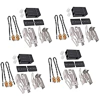 Upgraded 4Pack 330031 Range Burner Receptacle Kit by Beaquicy - Replacement for Whirl-pool Ken-more Range/Stove - Replaces 814399 5303935058 5301167733