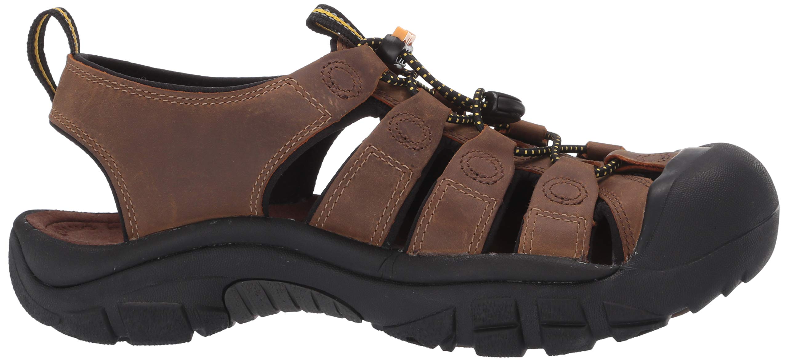 KEEN Men's Newport Closed Toe Leather Sandals, 12
