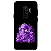 Galaxy S9+ Multiple Sclerosis T Gamer Purple Forget Me Not MS Awareness Case