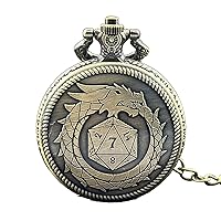 Polyhedral Set Pocket Watch Case Polyhedral Micro Cubes Micro Dices Set Alloy Material For RPG And Card Games Goblin Characters