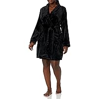 Amazon Essentials Women's Mid-Length Plush Robe (Available in Plus Size)