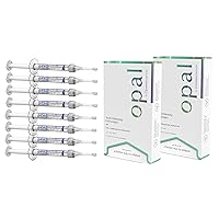 Opal by Opalescence 15% Home Teeth Whitening Gel - Refill Syringes - (2 Packs / 8 Syringes) - Carbamide Peroxide Deluxe Tooth Whitening Kit - Made by Ultradent Products - 5771-2