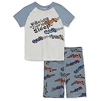 Boys' 2-Piece Racer Pajamas Shorts Set Outfit