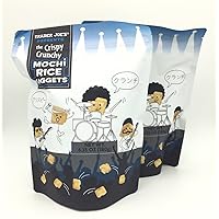 Trader Joe's Crispy Crunchy Mochi Rice Nuggets 6.35 oz (Pack of 2)