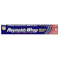 Wrap Heavy Duty Aluminum Foil, 50 Square Feet (Packaging May Vary)