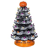 New Station Halloween Tree Halloween Glowing Decorations Ornaments Halloween Tree Gifts Party Decorative Hanging Ornaments