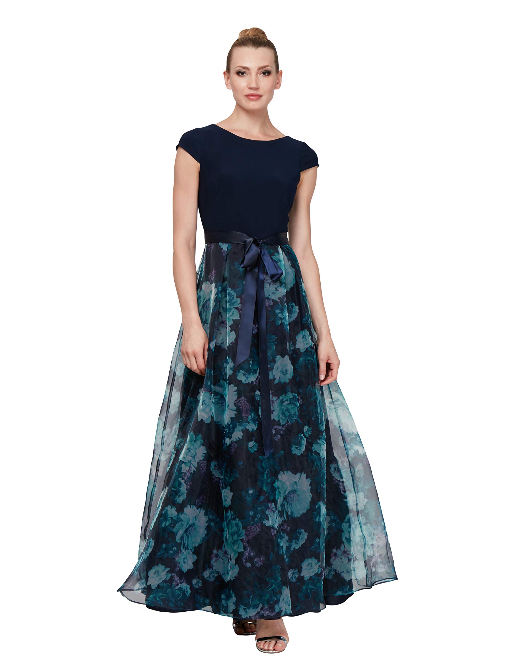 S.L. Fashions Women's Floral Print Skirt Dress 9141141