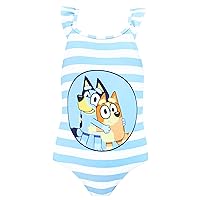 Bluey Girls Swimming Costume | Bingo Swimsuit | Blue | Kids Swimwear | Official Merchandise