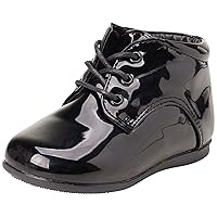Josmo Baby Boys' Dress Shoes - Casual Leatherette Derby Walking Shoes (Infant/Toddler)
