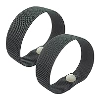 Motion Sickness Relief Acupressure Wristbands for Kids and Adults, Waterproof, Slip On, Anxiety, Vertigo, Nausea, Stress, Motion Sickness, Travel (2 Pack) (Small 6, Army Green)