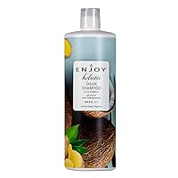 Enjoy Holistic D-Lux Shampoo, pH 4.0-5.0, For All Hair Types, Shampoo For Color Treated Hair, Shampoo for Men and Women, Curly Hair Shampoo - 33 Oz.