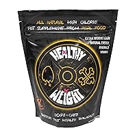 Healthy Weight - Natural Weight Gainer For Dogs - High Calorie Tasty Dog Food & Cat Food Topper - Supports Weight Gain, Gut Health & Digestion - Helps Provide Natural Energy (1/2 lb)