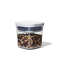 OXO Good Grips POP Container - Airtight Food Storage - Mini Square Mini 0.2 Qt Ideal for spices and dried herbs