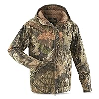 Guide Gear Men’s Silent Adrenaline II Insulated Hunting Jacket, Tactical Jacket, Outdoor Jacket and Rain Jacket for Men