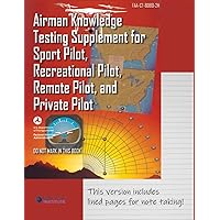 FAA-CT-8080-2H Airman Knowledge Testing Supplement for Sport Pilot, Recreational Pilot, Remote Pilot, and Private Pilot: Geospatial Institute 2021 Edition FAA-CT-8080-2H Airman Knowledge Testing Supplement for Sport Pilot, Recreational Pilot, Remote Pilot, and Private Pilot: Geospatial Institute 2021 Edition Paperback