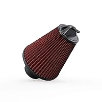 K&N Engine Air Filter: Reusable, Clean Every 75,000 Miles, Washable, Premium, Replacement Car Air Filter: Compatible with 1999-2009 Honda S2000, E-2435