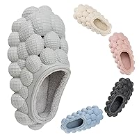 ASONGMAKE Bubble Slippers for Women Mens Beach Slides Sandals Soft Massage Pillow Slipper Unisex Breathable House Spa Shower Sandals Indoor Outdoor