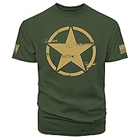 Dion Wear Army Flag Star Men's T-Shirt
