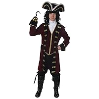 Child Captain Hook Neverland Pirate Deluxe Costume