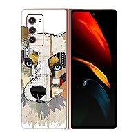 Head Case Designs Officially Licensed Michel Keck Australian Shepherd Dogs 3 Vinyl Sticker Skin Decal Cover Compatible with Samsung Galaxy Z Fold2 5G